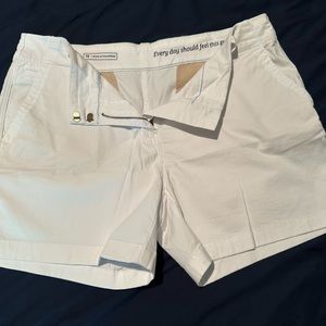Vineyard Vines White 3 1/2 Inch Every Day Shorts